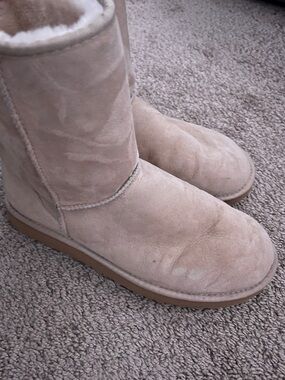 UGG Australia Tan Suede Classic Calf High Boots